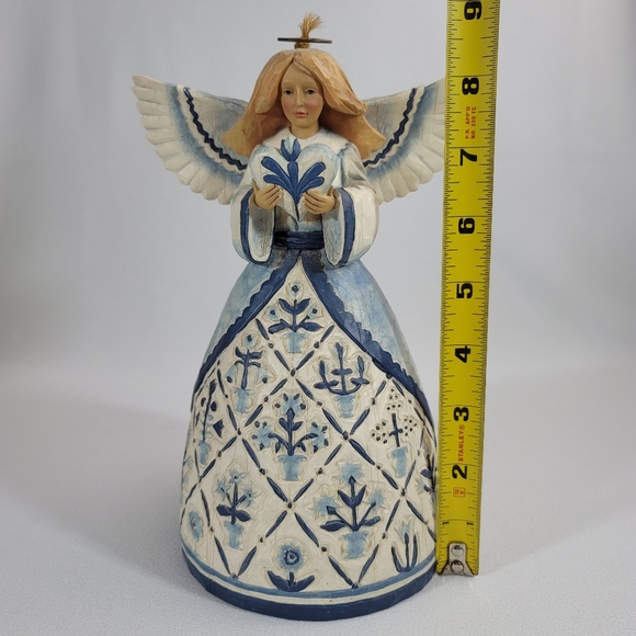 Jim Shore 114404 But The Plans Of The Lord Stand Firm Resin Angel Psalms 33:11 - Picture 10 of 13